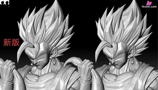 Dragon Ball Vegito Bust Statue - Burnout x Juann Studio