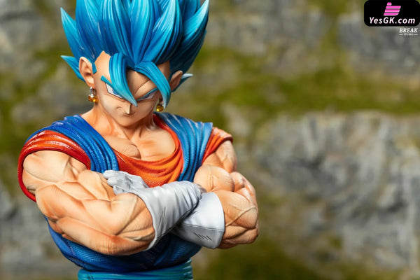 Dragon Ball Vegito Resin Statue - Break Studio [Pre - Order] Deposit / C(Blue Hair)