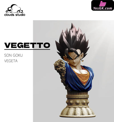 Dragon Ball Vegito Vs Buu Resin Statue - Clouds Studio [Pre - Order]