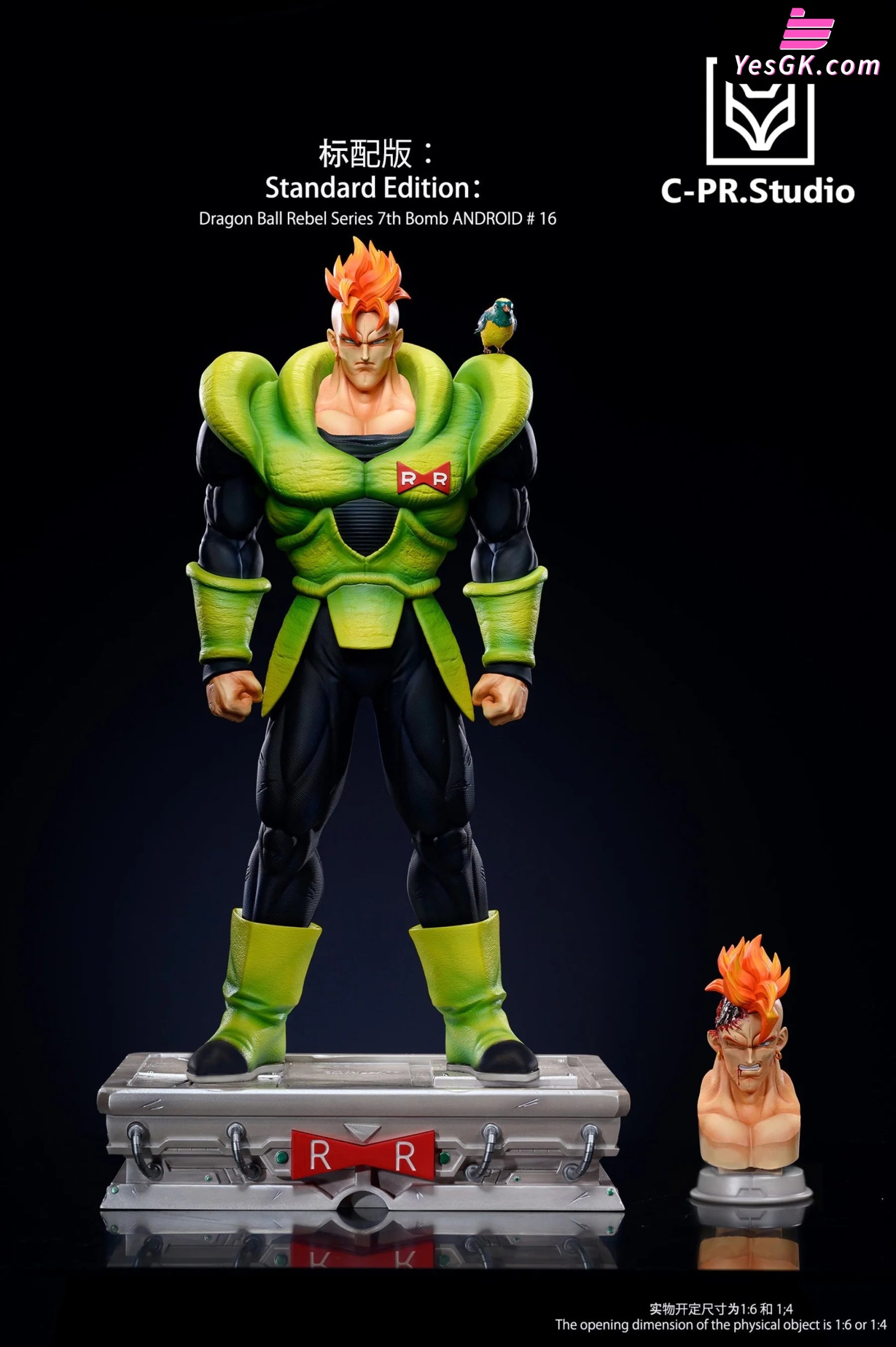 Dragon Ball ONE LIFETIME #6 Android X Statue - Super Hero Kingdom