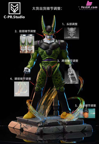 Dragon Ball Villain Series-No3.Cell Resin Statue - Cpr Studio [Pre-Order]