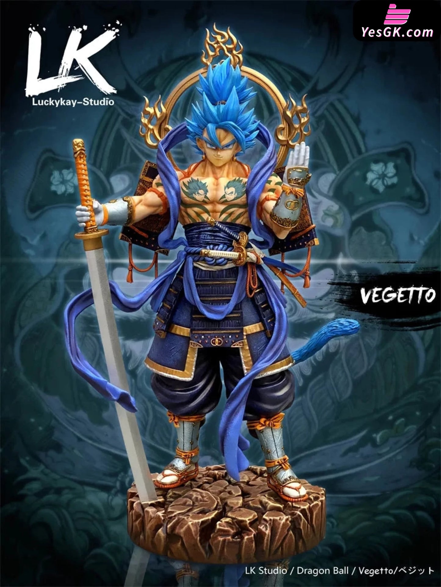 Dragon Ball Warrior Series Vegetto Resin Statue - Luckykay Studio [Pre-Order Closed] Full Payment
