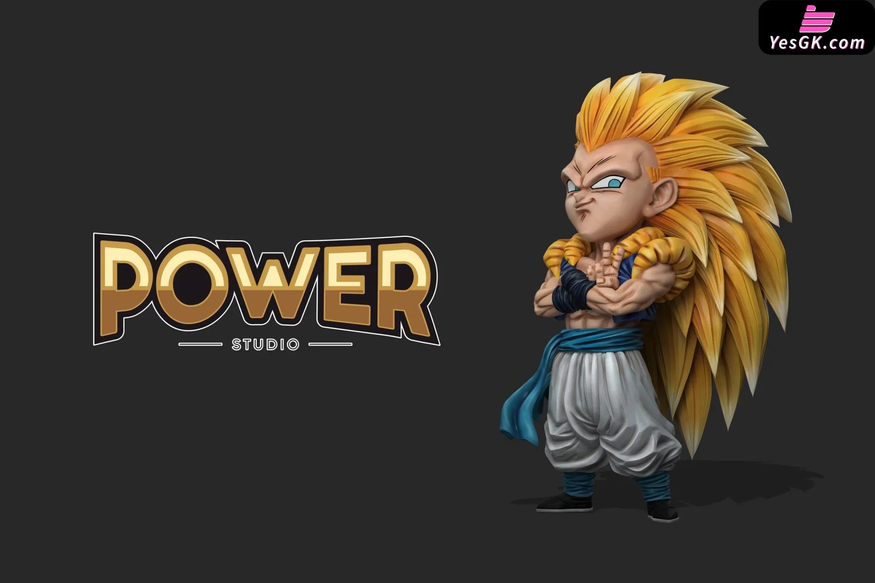 Dragon Ball Wcf Super Saiyan Gotenks Statue - Power Studio [Pre-Order]