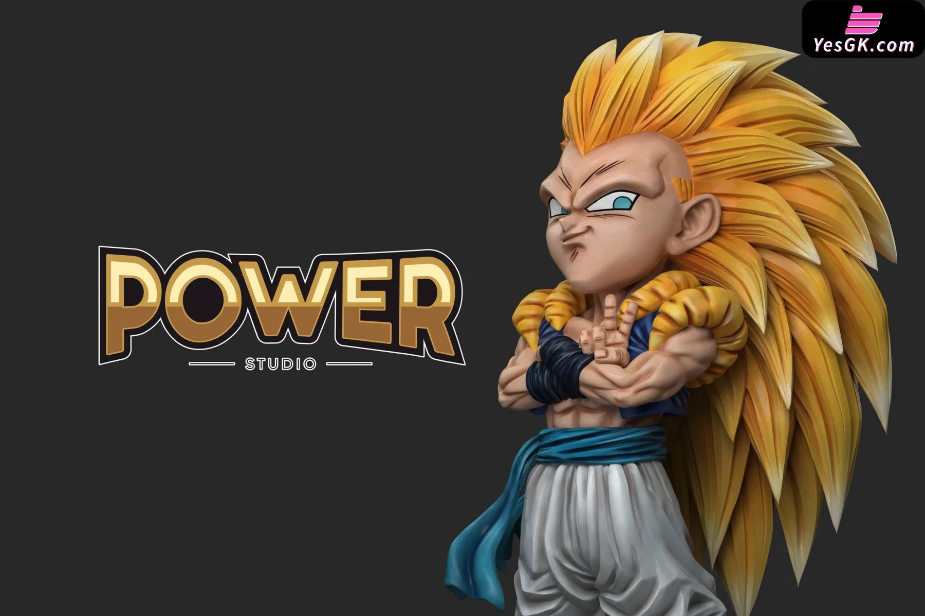 Dragon Ball Wcf Super Saiyan Gotenks Statue - Power Studio [Pre-Order] Deposit