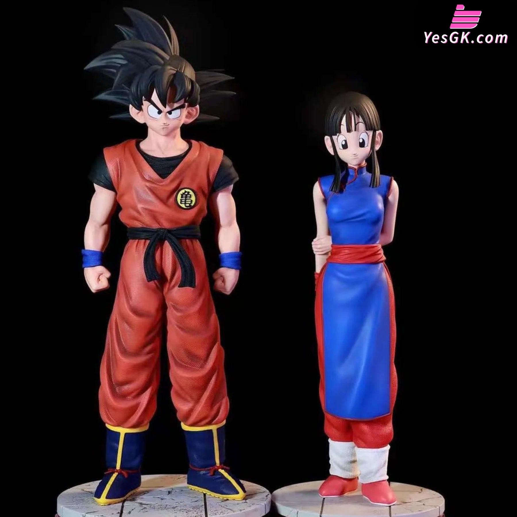 Dragon Ball Worlds No. 1 Budokai Series - Goku&Chichi Resin Statue Comic Hero Studio & Raven