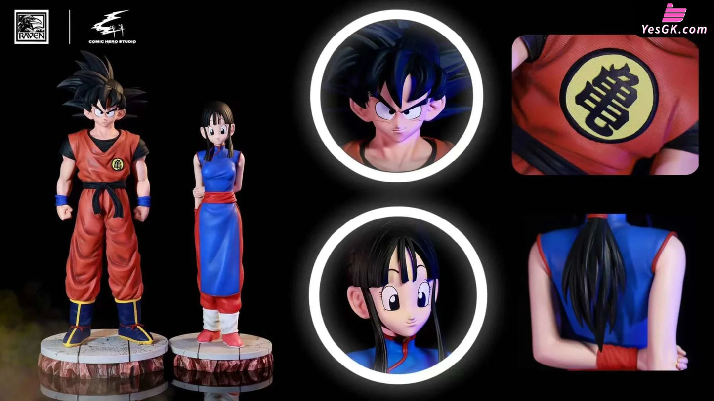 Dragon Ball Worlds No. 1 Budokai Series - Goku&Chichi Resin Statue Comic Hero Studio & Raven