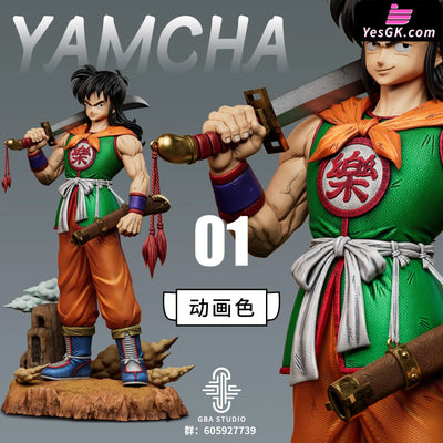Dragon Ball # Yamcha Resin Statue - Gba Studio [Pre-Order] Deposit / 1/6 Anime Color Version With