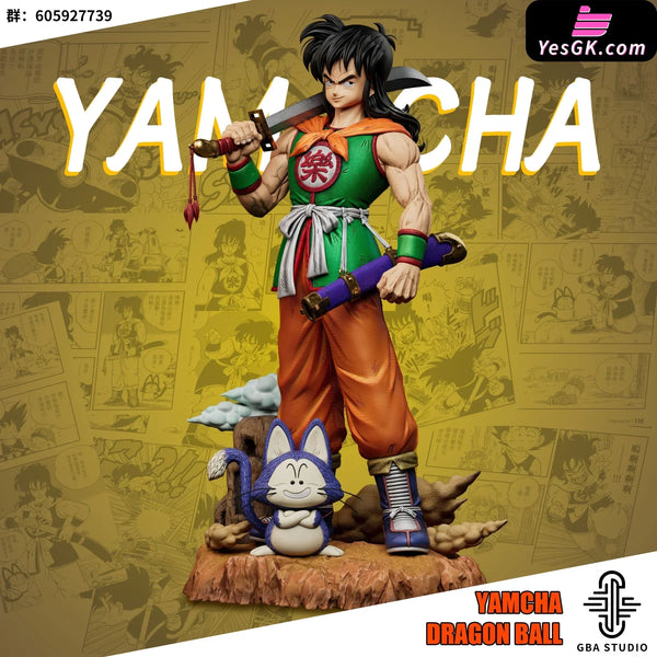 Dragon Ball # Yamcha Resin Statue - Gba Studio [Pre-Order]