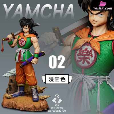 Dragon Ball # Yamcha Resin Statue - Gba Studio [Pre-Order] Deposit / 1/6 Comic Color Version No