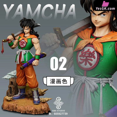 Dragon Ball # Yamcha Resin Statue - Gba Studio [Pre-Order] Deposit / 1/6 Comic Color Version No