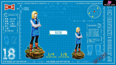 Dragon Ball Z #2 Android 18 Statue - Bp Studio [Pre-Order]