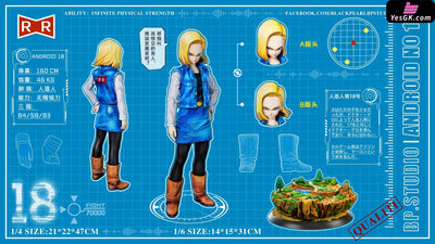 Dragon Ball Z #2 Android 18 Statue - Bp Studio [Pre-Order]