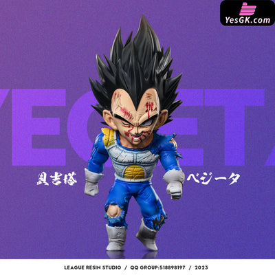 Dragon Ball Z Earth Invasion Chapter Dying Vegeta Statue - League Studio [Pre-Order]