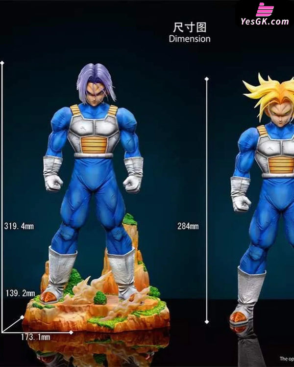 Dragon Ball Z Fighter #4 Battle Suit Trunks 1/6 GK Statue - CPR Studio [In-Stock] Dragon Ball