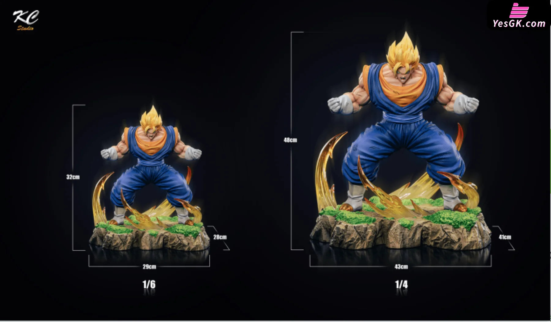 Dragon Ball Z Majin Buu Arc—Muscle Vegetto Statue - KC Studio [Pre-Ord –  YesGK