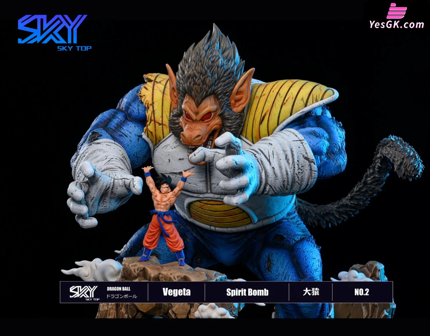 Dragon Ball Classic Scene : Makankosappo Resin Statue - Sky Top Studio –  YesGK