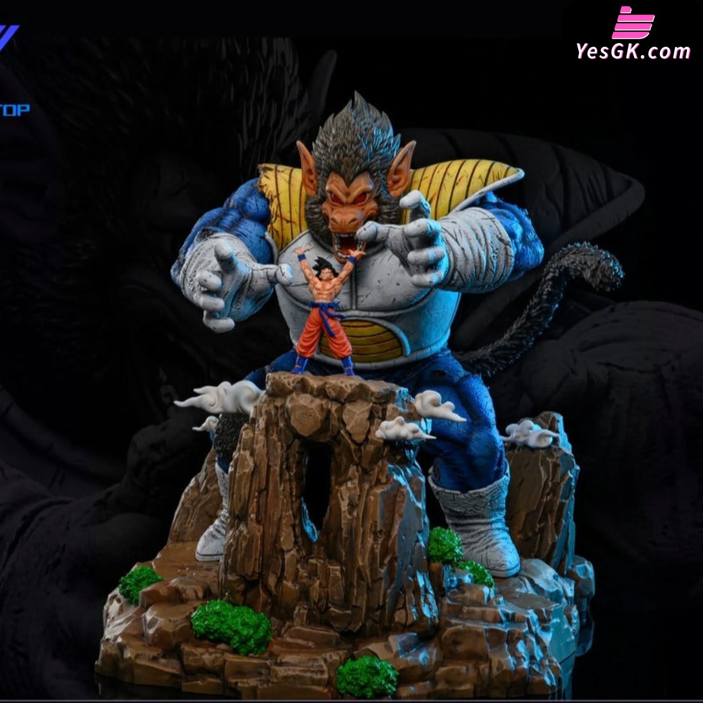 Dragon Ball Z Name Scene #2: Vegeta The Great Ape Statue - Sky Top Studio [Pre-Order]