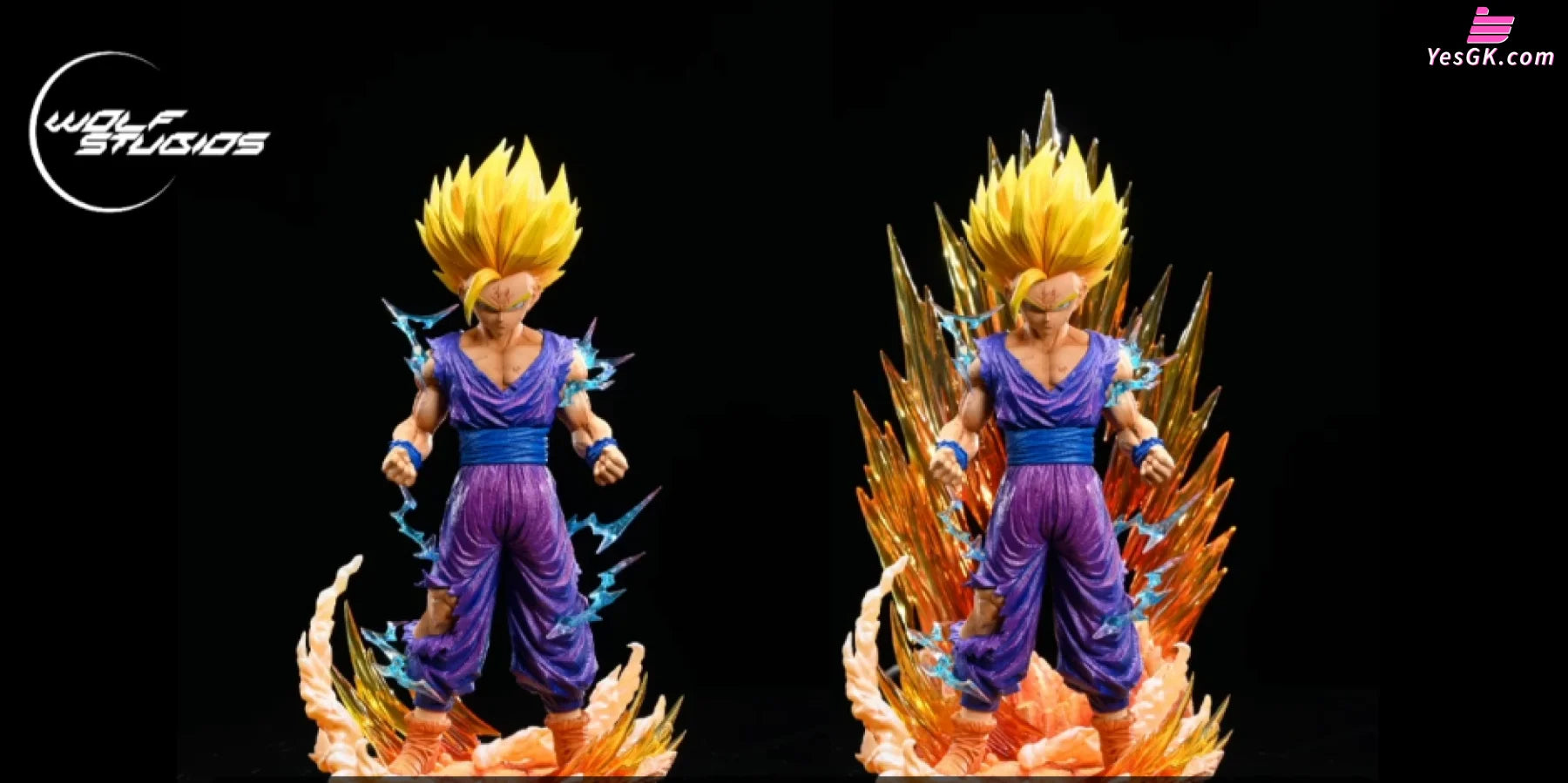 HB Studio Dragon Ball Goku x Gohan x Goten Statue