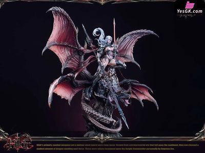 Dragon Knight Hildr Statue - JuHun Create Studio