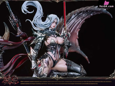 Dragon Knight Hildr Statue - JuHun Create Studio