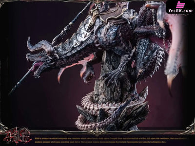 Dragon Knight Hildr Statue - JuHun Create Studio