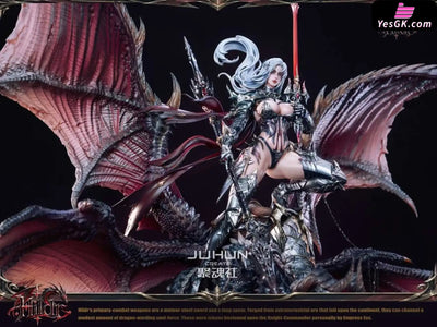 Dragon Knight Hildr Statue - JuHun Create Studio