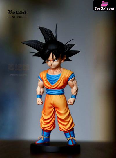Dragon Team Z Fighters Son Goku & Son Gohan GK Statue - Round Studio [Pre-Order] Dragon Ball