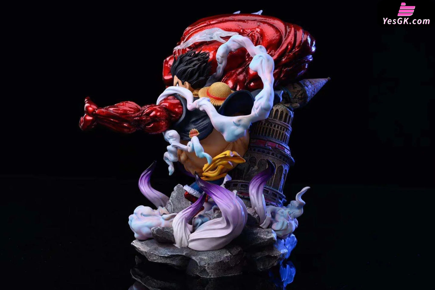 Dressrosa Luffy Gear Fourth Resin Statue - Dawn Studio [In Stock]
