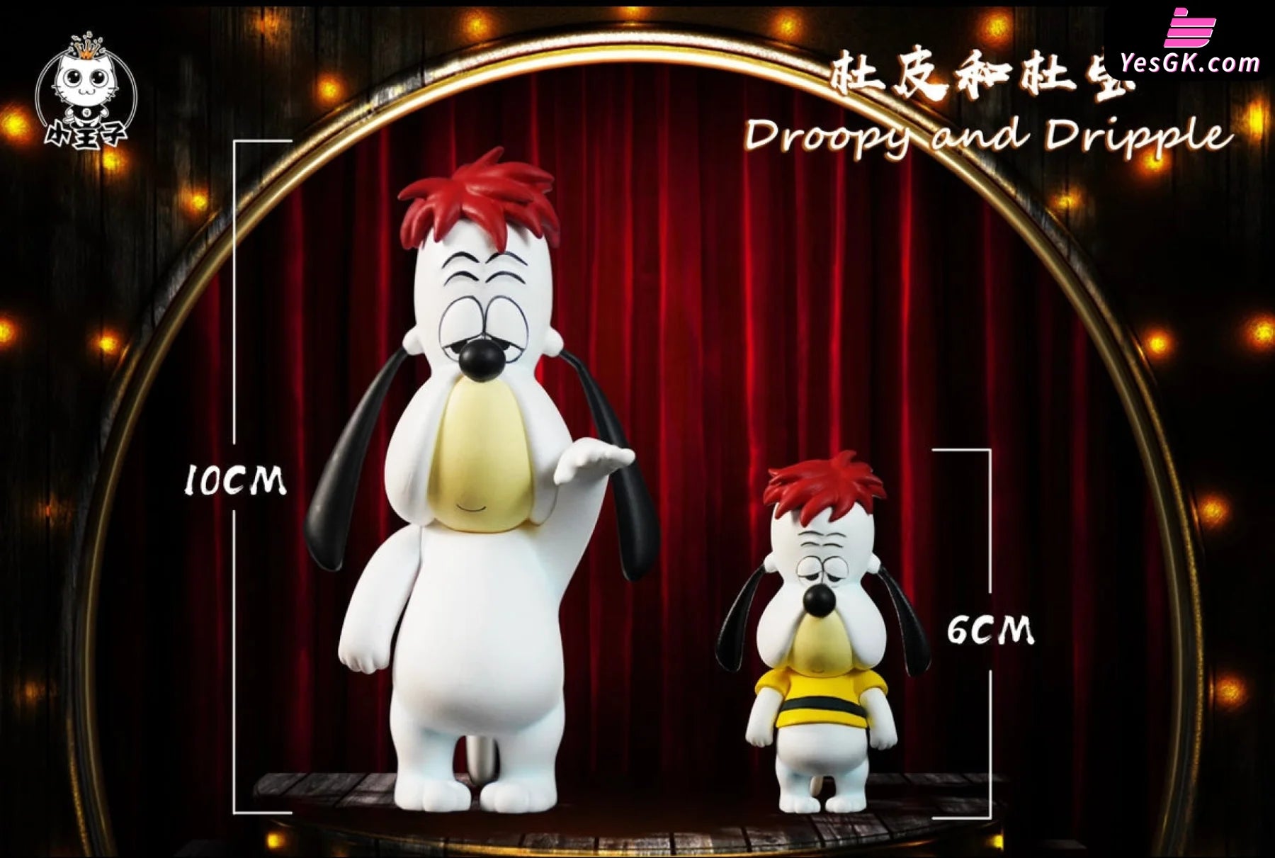Droopy And Dripple Resin Statue - Princekin Studio [Pre-Order Closed] Full Payment Other Animes