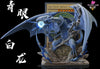 Duel Monsters/ Yu-Gi-Oh! - Blue-Eyes White Dragon Cards Resin Statue Wasp Studio [In Stock]