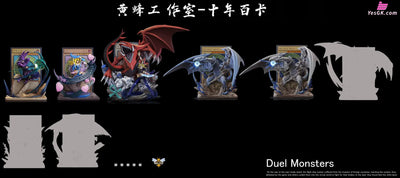 Duel Monsters/ Yu-Gi-Oh! - Blue-Eyes White Dragon Cards Resin Statue Wasp Studio [In Stock]
