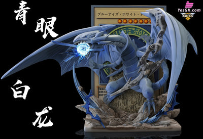 Duel Monsters/ Yu-Gi-Oh! - Blue-Eyes White Dragon Cards Resin Statue - WASP Studio [In Stock] Full Payment / Original