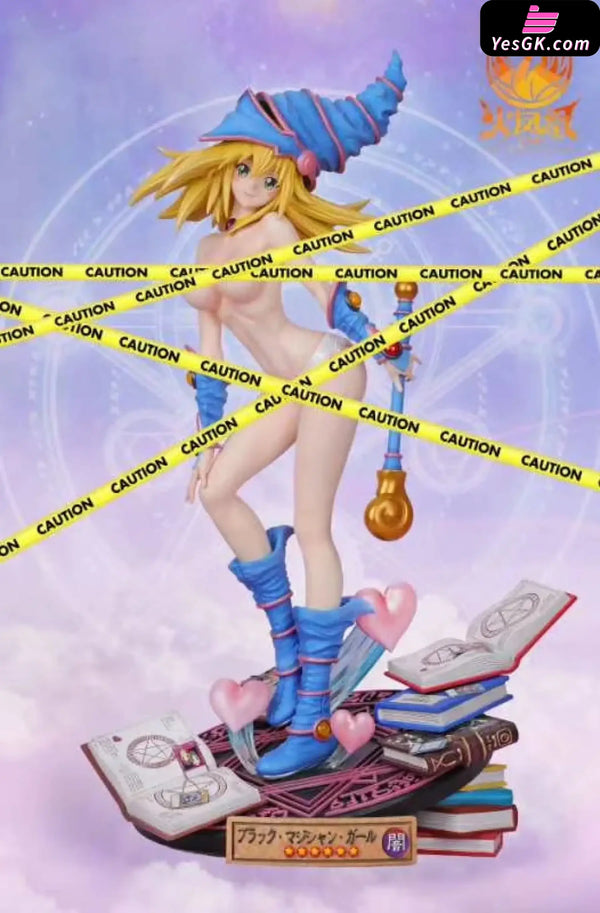 Duel Monsters/ Yu-Gi-Oh! - Dark Magician Girl from Wizards Cards Resin Statue - Fire Phenix Studio [In Stock]