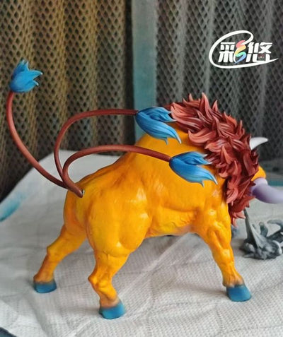 Pokémon Silver Conference Ash Ketchum's Team VS Gary Oak's Team #5 Ash Ace Tauros 1/20 GK Statue - Cai You Studio [Pre-Order]