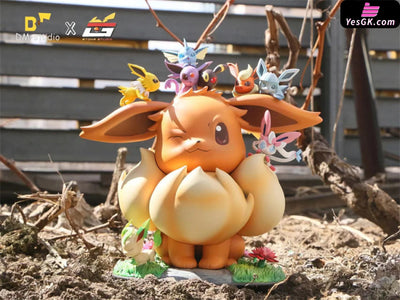 Eevee Family Resin Statue - Dm Studio [In Stock]