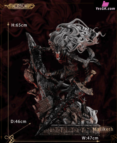 Elden Ring #3 Black Sword Maliketh Statue - & Wing Studio [Pre-Order]