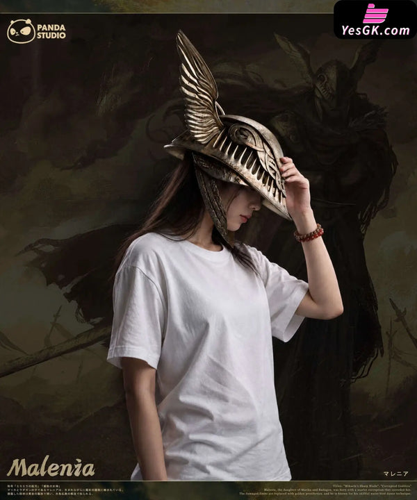 Elden Ring Malenia's Helm Statue - Panda Studio