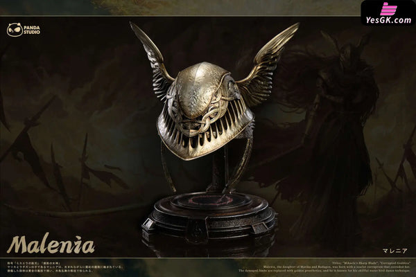 Elden Ring Malenia's Helm Statue - Panda Studio