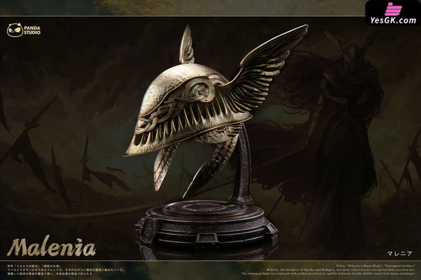 Elden Ring Malenia's Helm Statue - Panda Studio