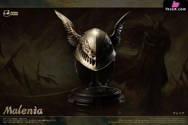 Elden Ring Malenia's Helm Statue - Panda Studio