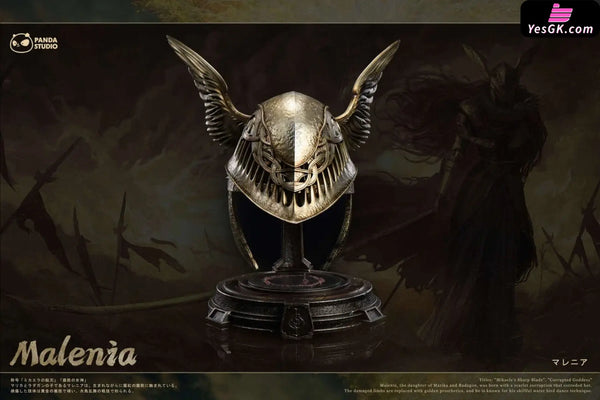 Elden Ring Malenia's Helm Statue - Panda Studio