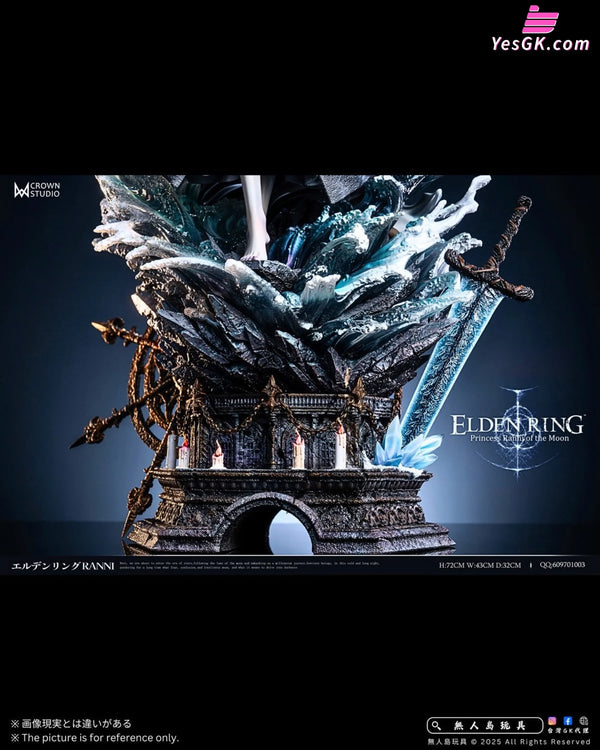 Elden Ring Moonlight Princess Ranni 1/4 GK Statue - Crown Studio [In-Stock] - Elden Ring