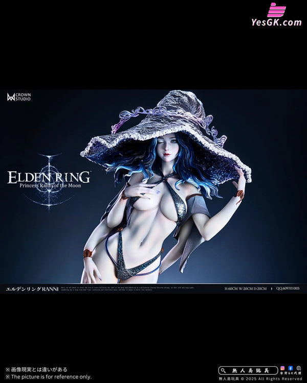 Elden Ring Moonlight Princess Ranni 1/4 GK Statue - Crown Studio [In-Stock] - Elden Ring