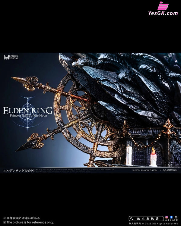 Elden Ring Moonlight Princess Ranni 1/4 GK Statue - Crown Studio [In-Stock] - Elden Ring