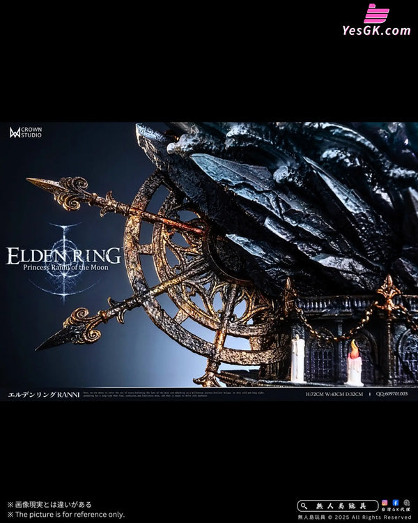 Elden Ring Moonlight Princess Ranni 1/4 GK Statue - Crown Studio [In-Stock] - Elden Ring