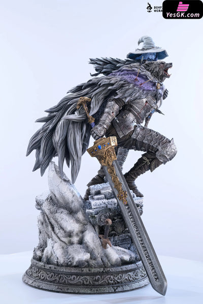 Elden Ring Ranni & Blaidd the Half-Wolf Wolf and Lunar Princess GK Statue - BONFIRE Studio [Pre-Order] Elden Ring
