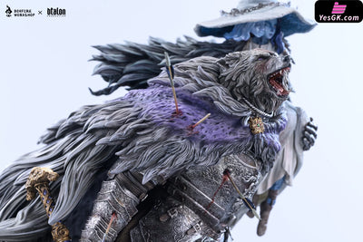 Elden Ring Ranni & Blaidd the Half-Wolf Wolf and Lunar Princess GK Statue - BONFIRE Studio [Pre-Order] Elden Ring