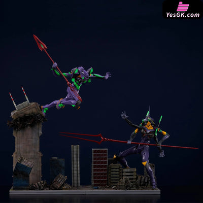 Neon Genesis Evangelion Evangelion-01 Vs. Evangelion-13 Statue - Union Creative Studio [Pre-Order]