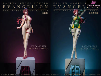 EVA #3 Makinami GK Statue - Fallen Angel Studio [In-Stock] Full Payment / Green Supreme EVA