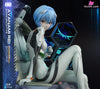 Neon Genesis Eva Ayanami Rei & Evangelion Unit-00 Modified Statue - Fallen Angel Studio [Pre-Order]